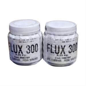 FLUX 300 FUNDENTE PARA PLATA  250G.