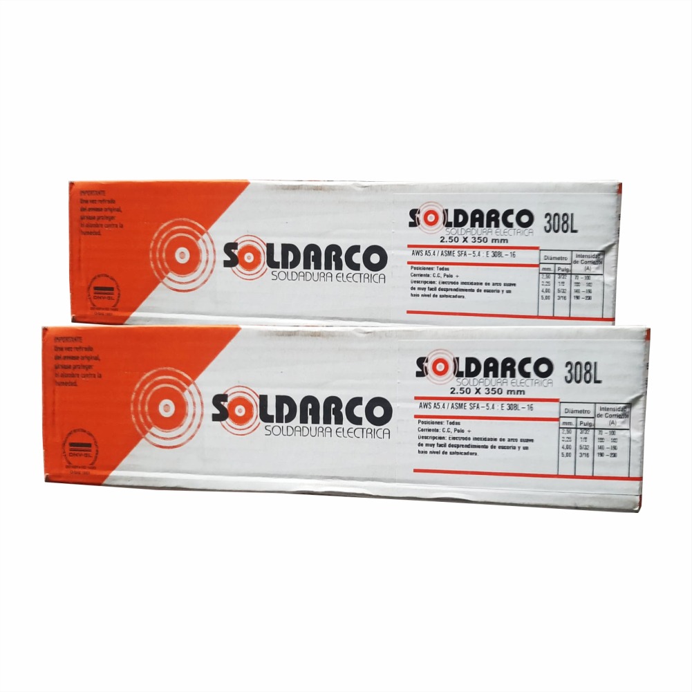 SOLDARCO 308L PAQUETE X 4 KILOS (INOX)